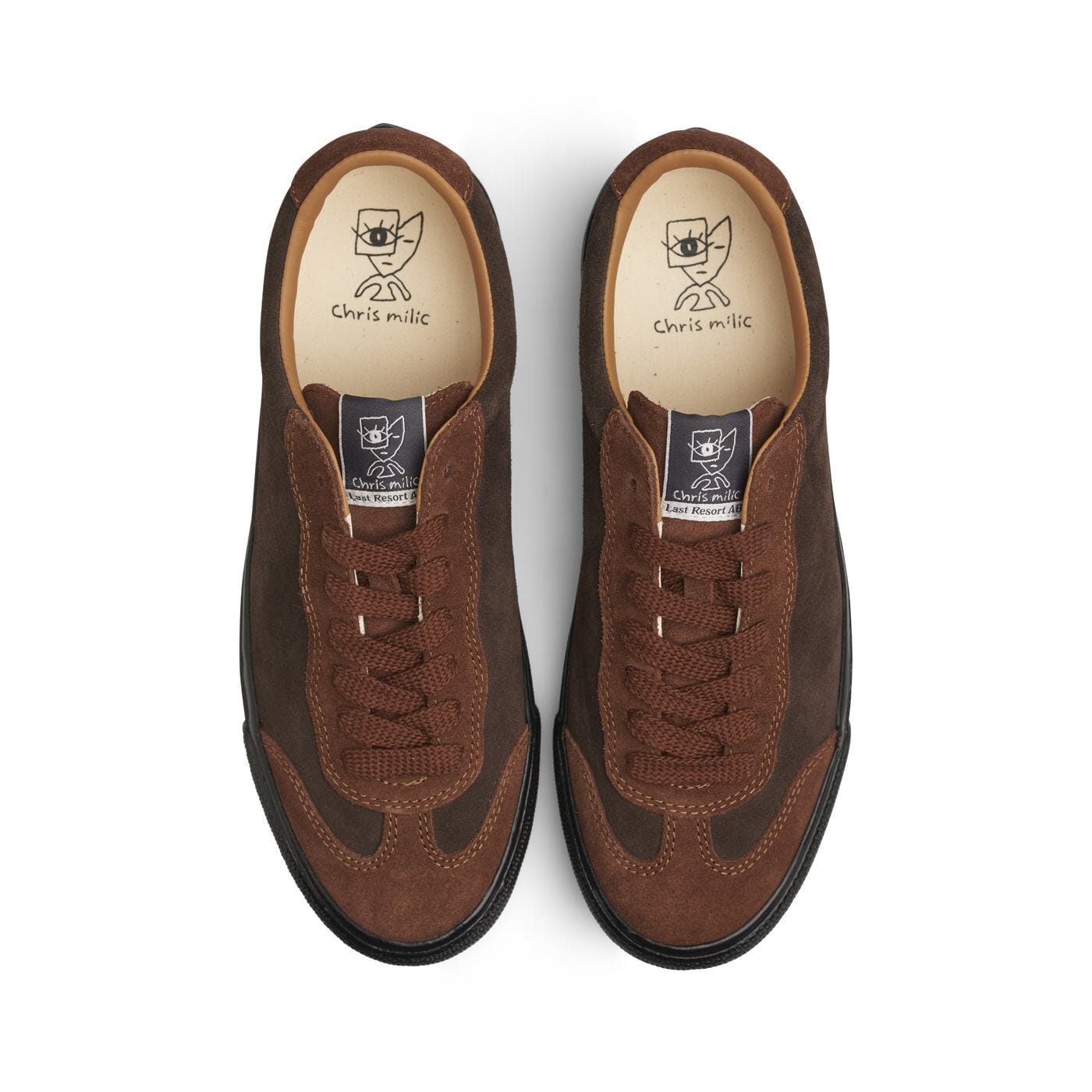 Last Resort AB VM004 Milic Suede Suede Duo Brown / Black 8