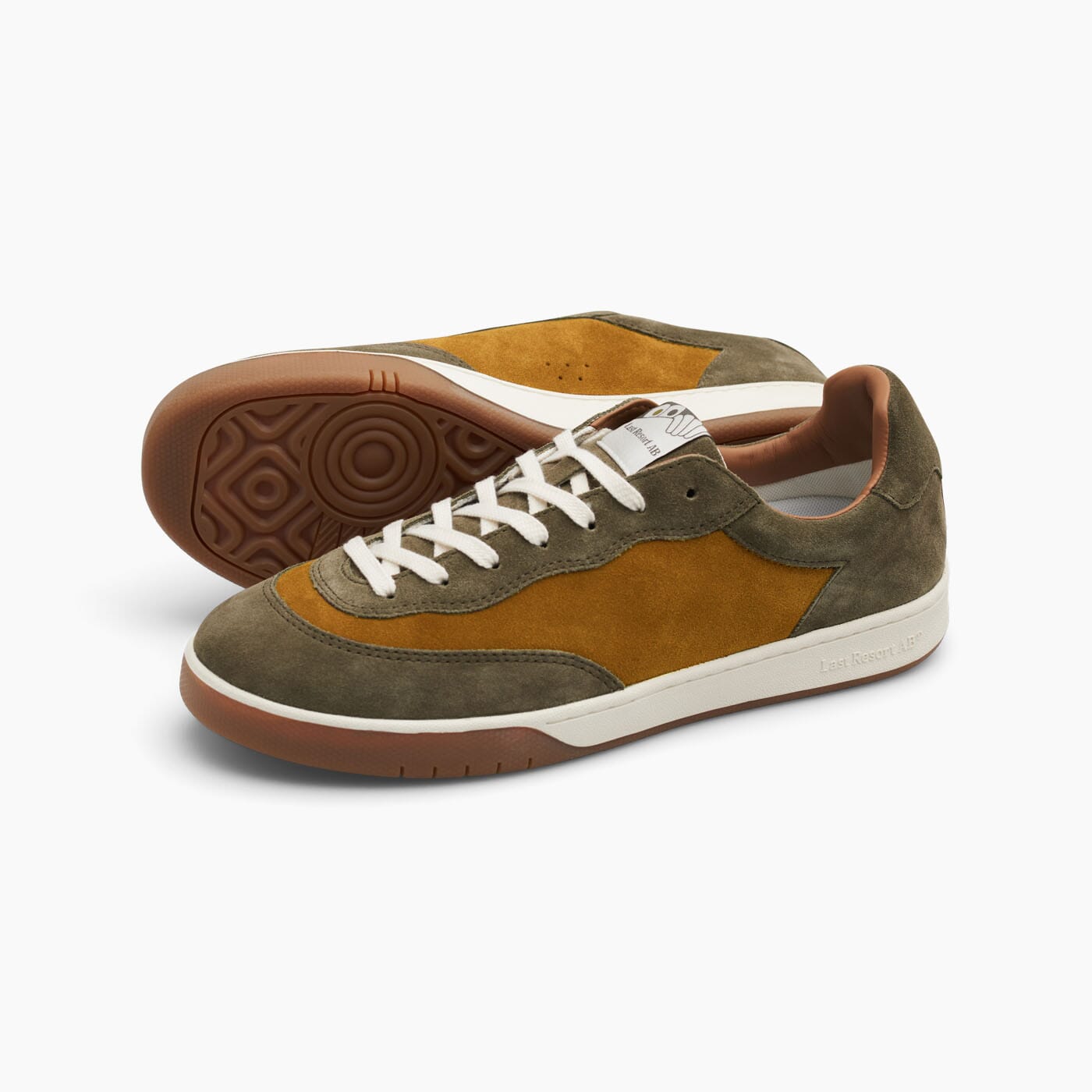 Last Resort CM001 Suede - New Olive / Golden Brown / White / Gum