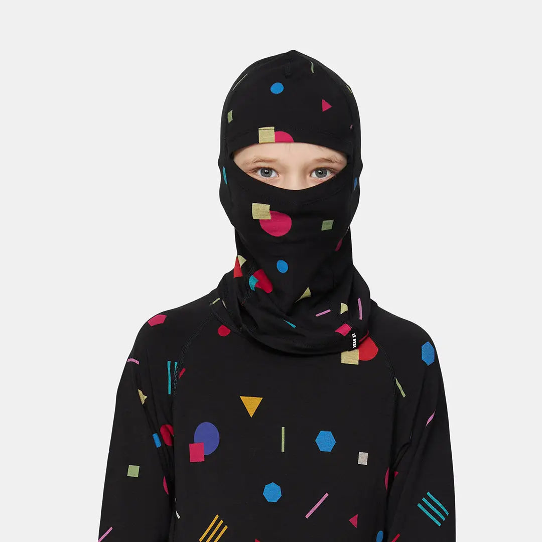 Le Bent Kids Confetti Midweight Balaclava