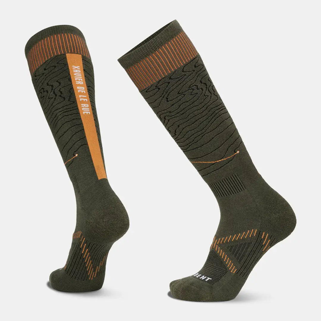 Le Bent Xavier De Le Rue Pro Series Snow Socks