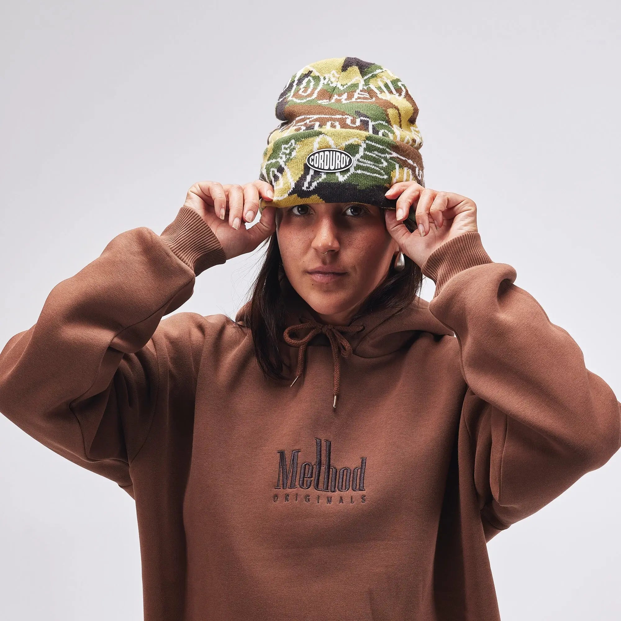 Method x Corduroy Beanie - Camo
