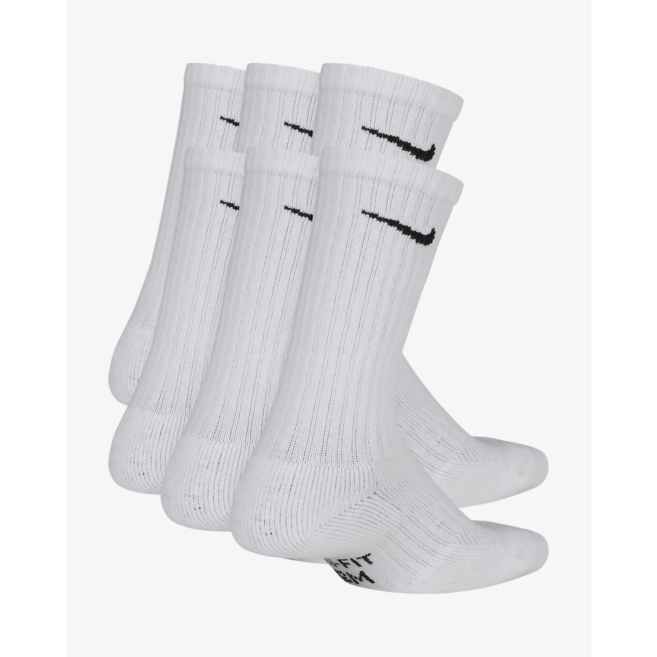 Nike Everyday Cushion Crew Youth 6-Pack Socks