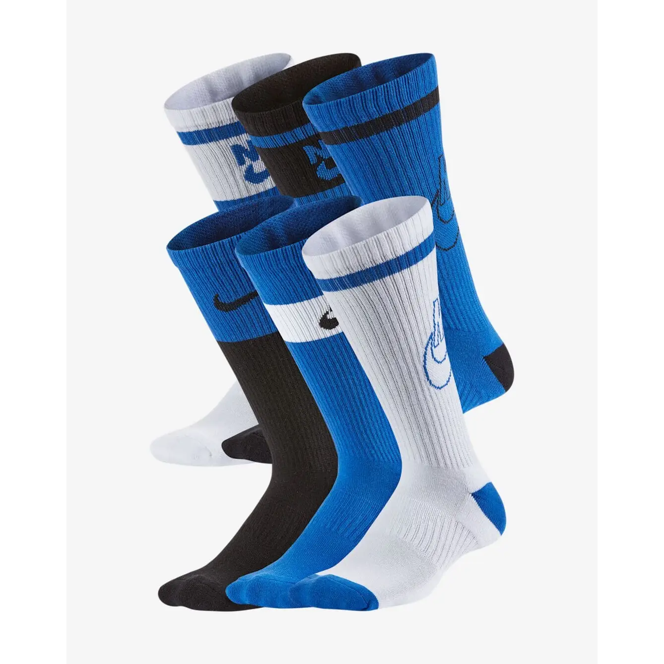 Nike Everyday Cushion Crew Youth 6-Pack Socks