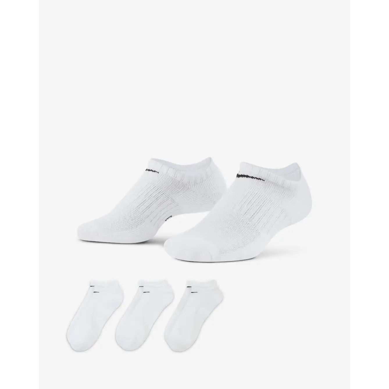 Nike Everyday Cushioned Training No-Show 3 Pack Socks