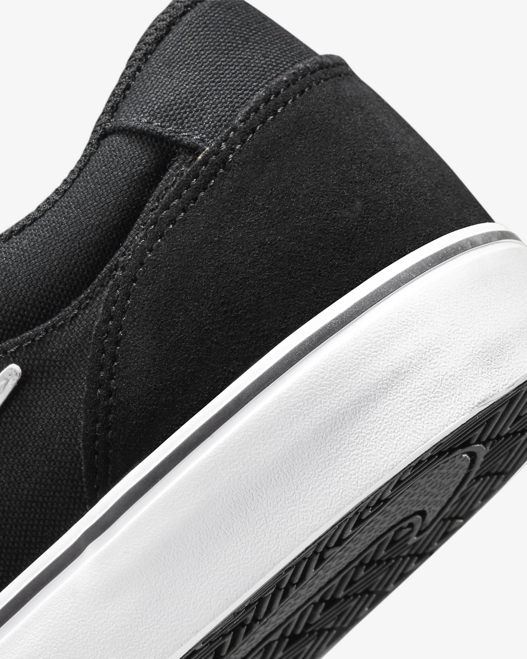 Nike SB Chron 2 Canvas - Black / Black / White