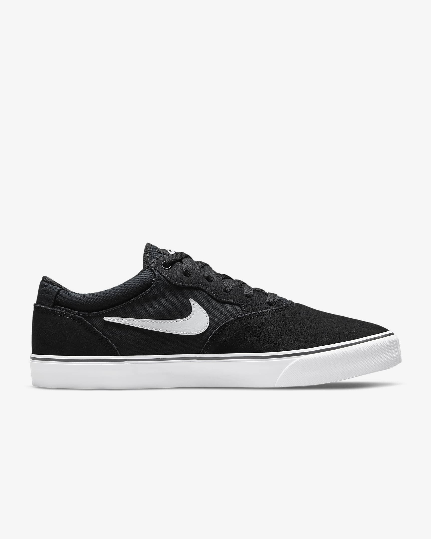 Nike SB Chron 2 Canvas - Black / Black / White