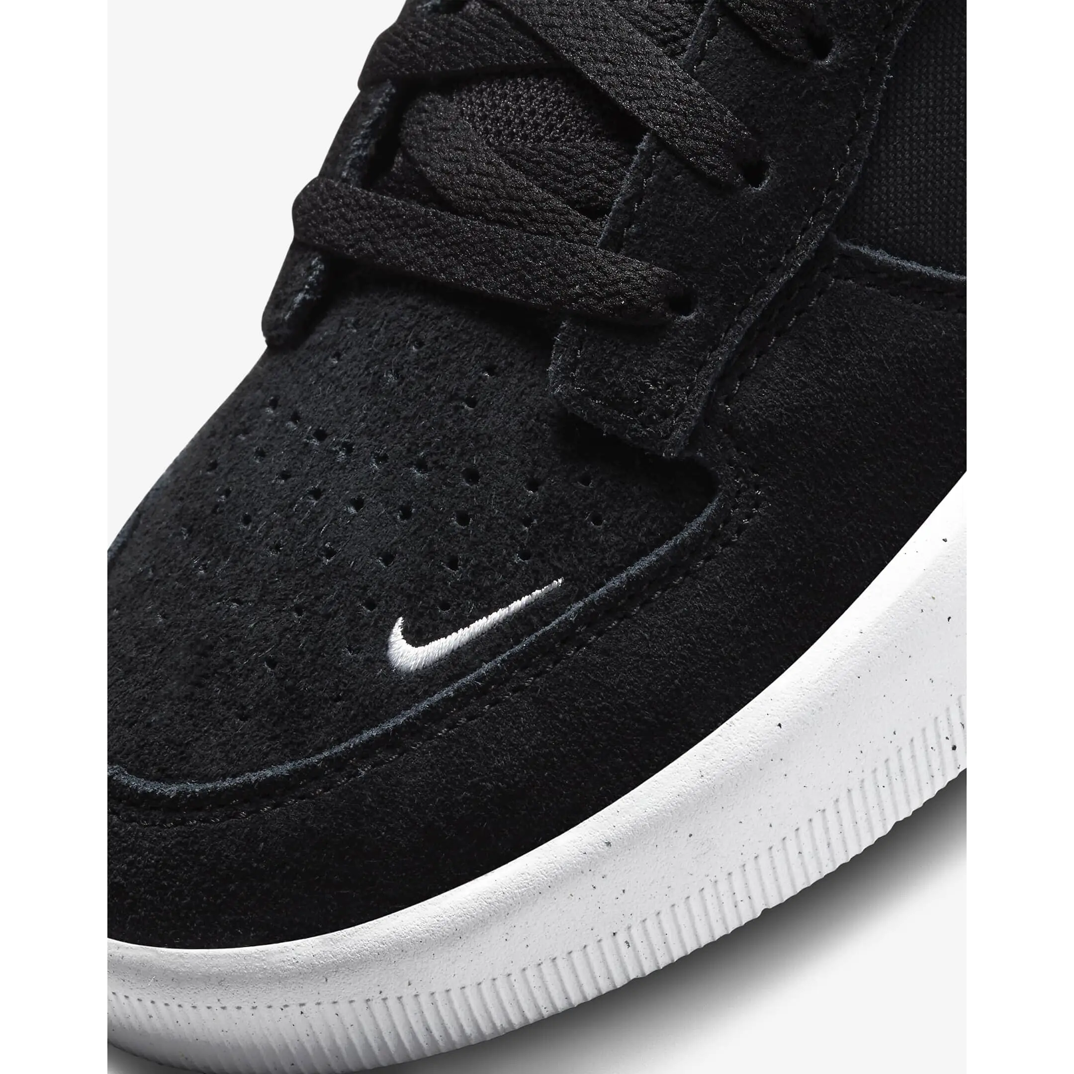 Nike SB Force 58 Shoes - Black / Black / White
