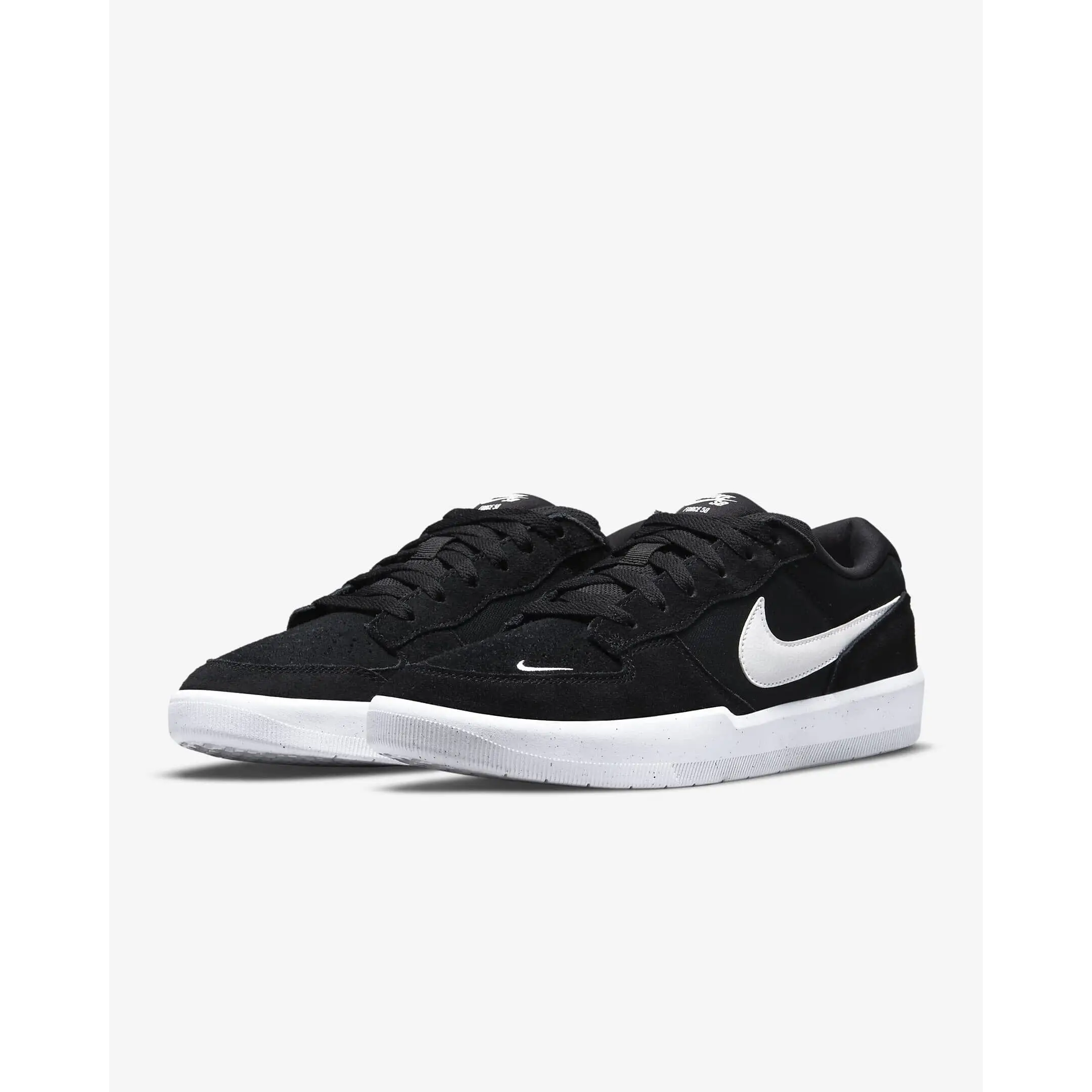 Nike SB Force 58 Shoes - Black / Black / White
