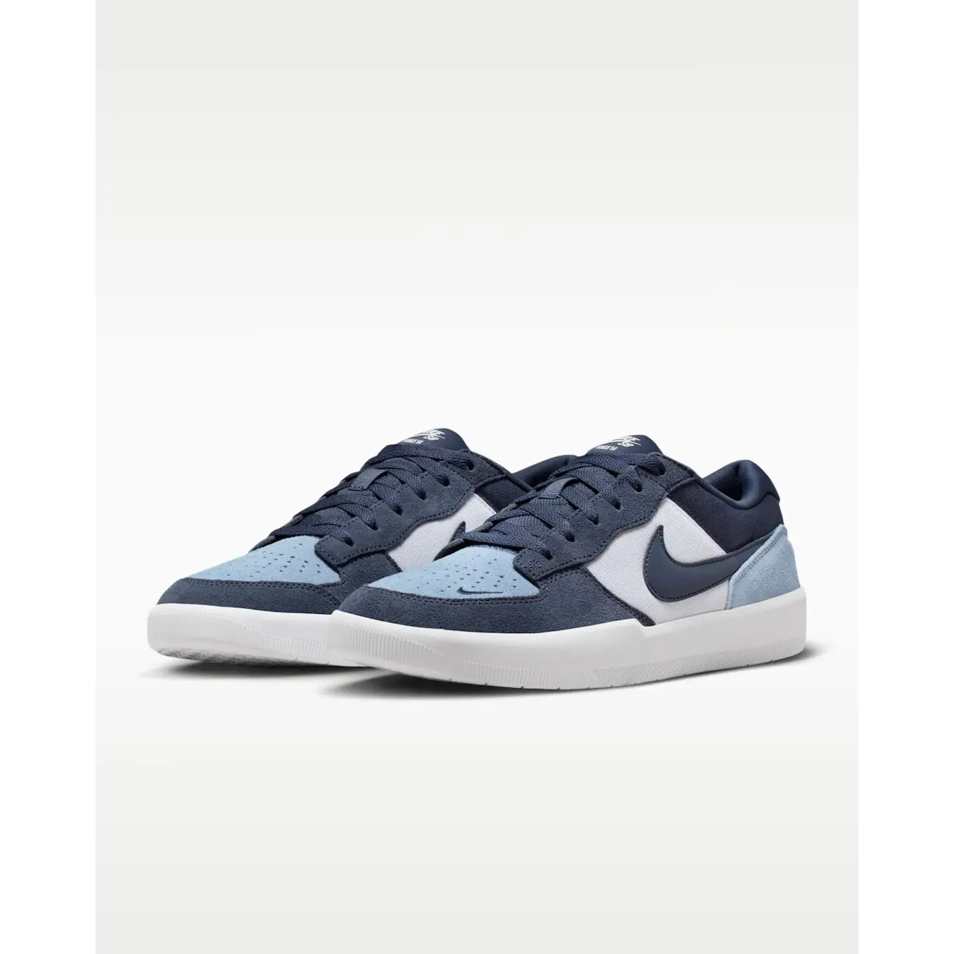 Nike SB Force 58 Shoes - Light Armory Blue / Photon Dust / White / Thunder Blue