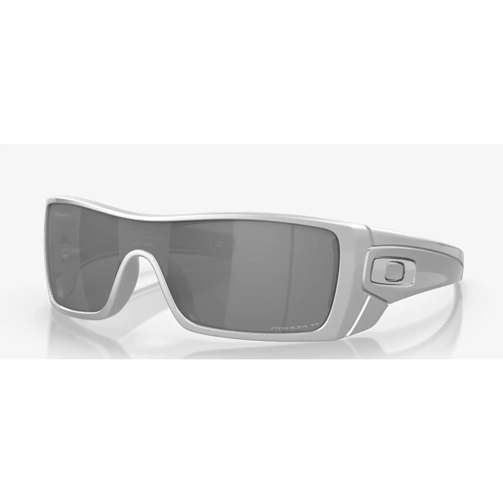 Oakley Batwolf Polarised Sunglasses X-Silver / Prizm Black Polarised