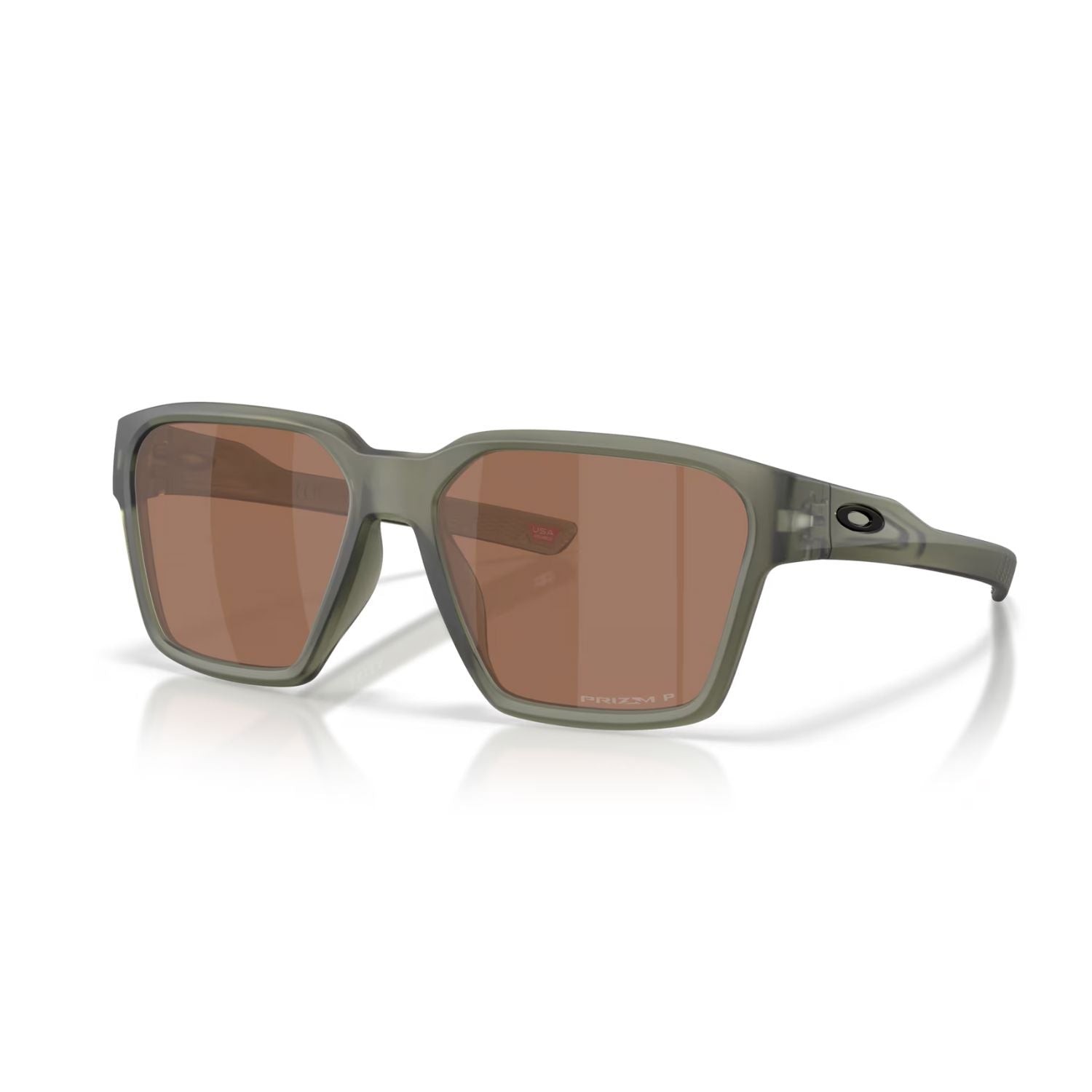 Oakley Briza Polarised Sunglasses Matte Olive Ink / Prizm Tungsten Polar