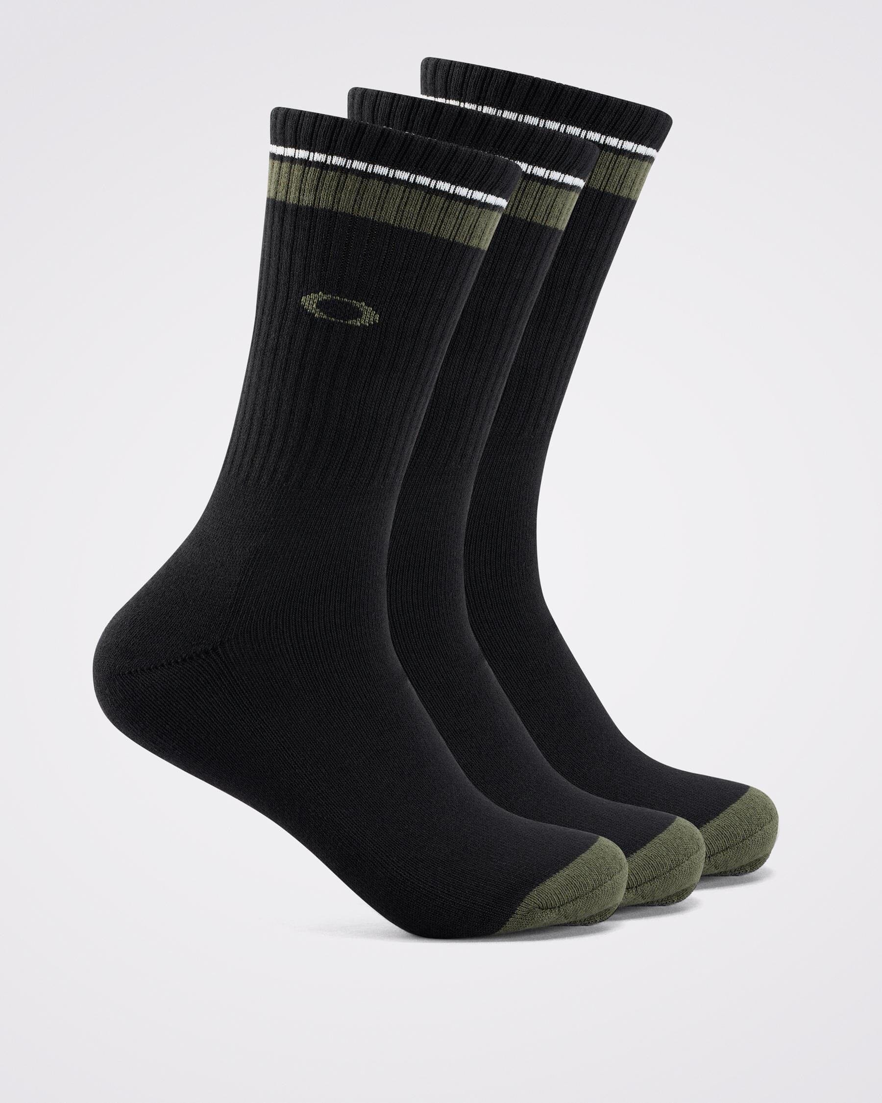 Oakley Essential 3 Pack Socks Blackout M