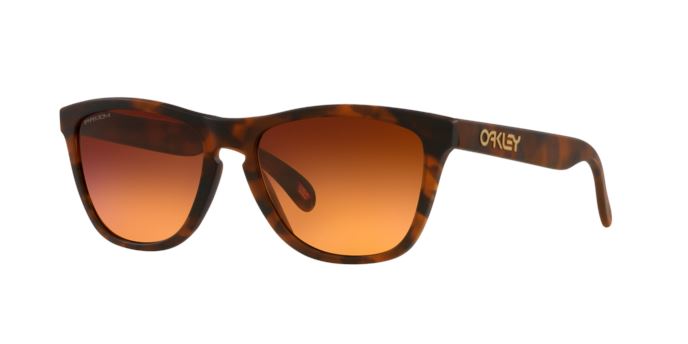Oakley Frogskins Sunglasses Matte Brown Tortoise / Prizm Tungsten