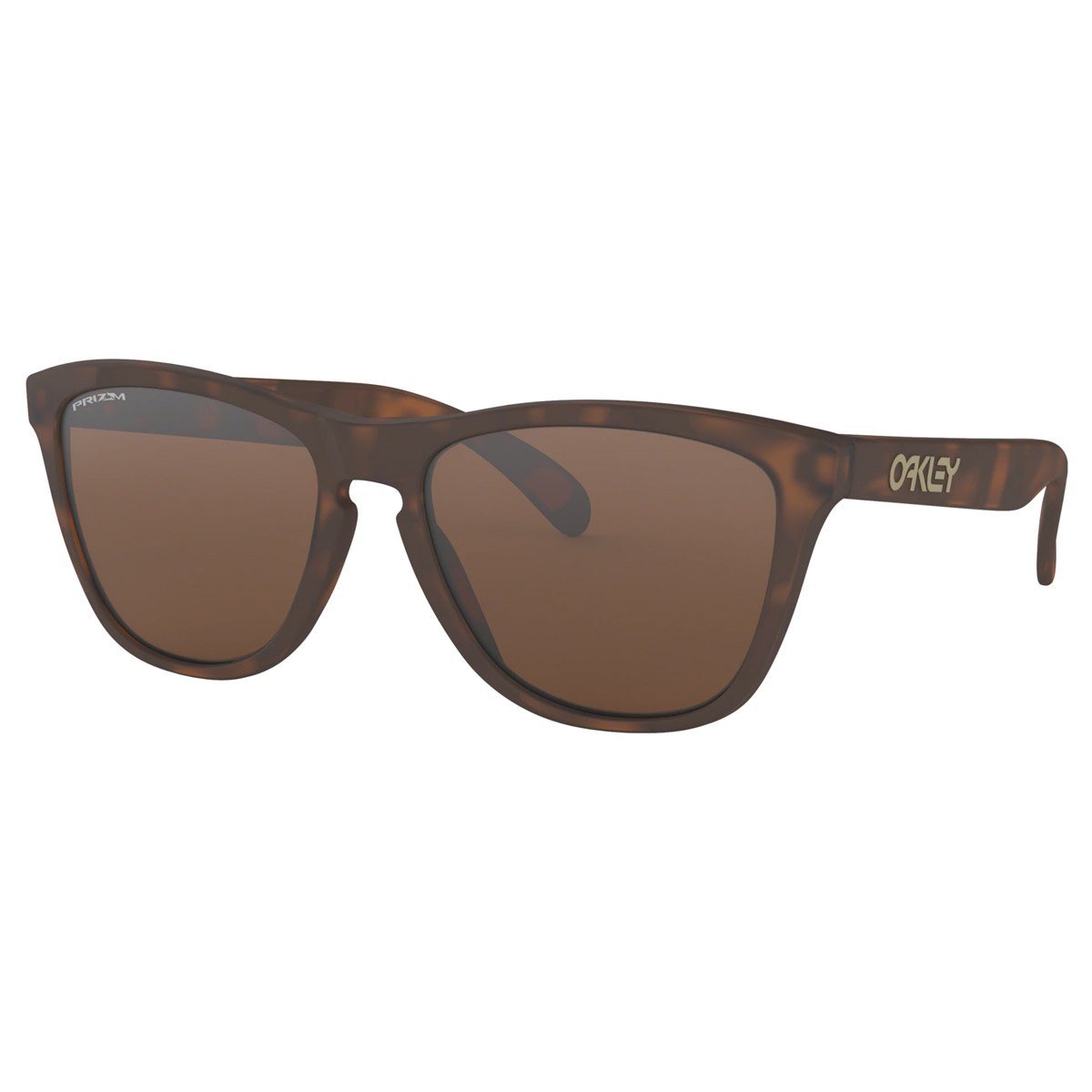 OAKLEY FROGSKINS SUNGLASSES Matte Brown Tortoise W Prizm Tungsten