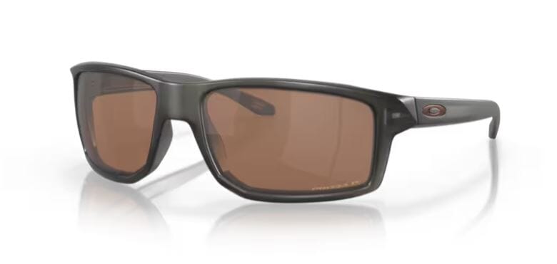Oakley Gibston Polarised Sunglasses Matte Grey Smoke / Prizm Tungsten Polar