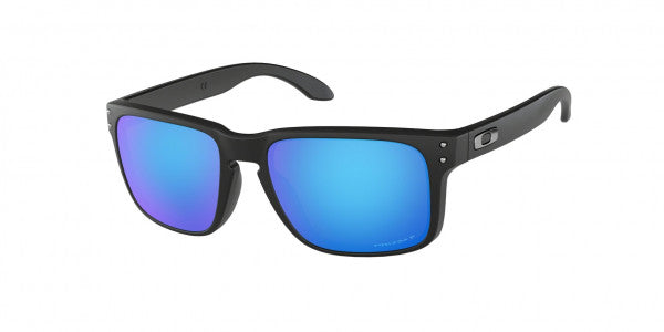 Oakley Holbrook Polarised Sunglasses Matte Black / Prizm Sapphire Iridium Polar