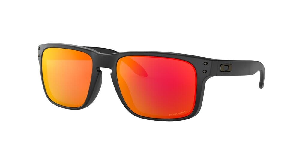 Oakley Holbrook Sunglasses Matte Black / Prizm Ruby