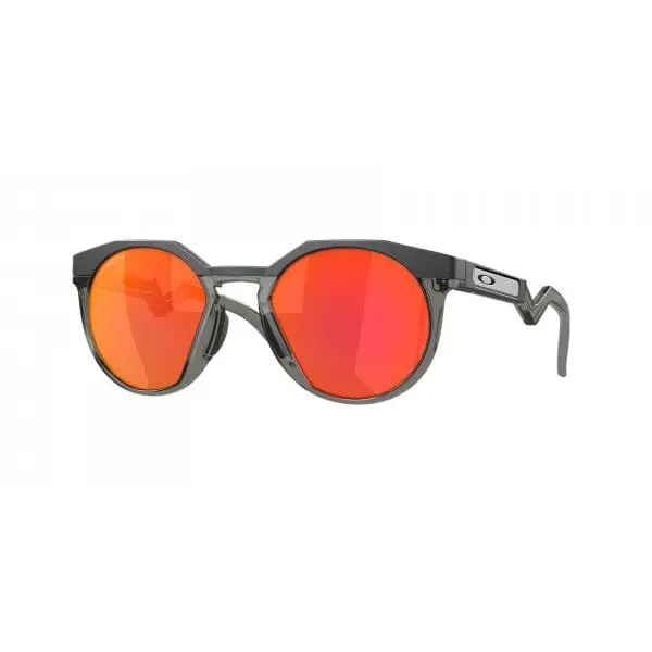 Oakley HSTN Sunglasses Matte Carbon / Prizm Ruby