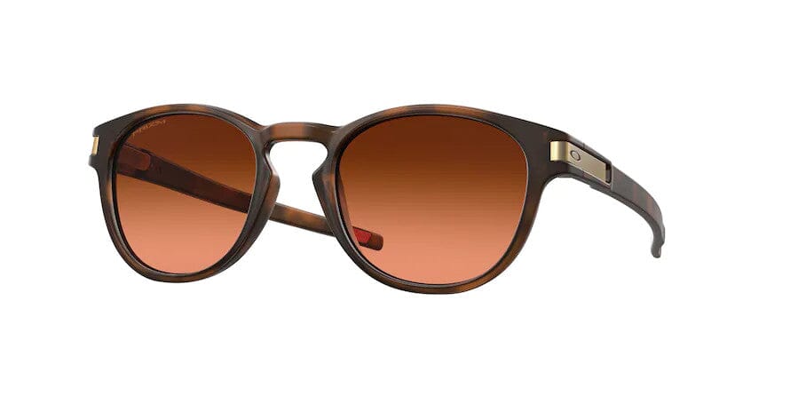 Oakley Latch Sunglasses Matte Brown Tortoise / Prizm Brown Gradient