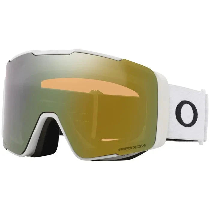 Oakley Line Miner Pro L Goggles 2025 Matte White / Prizm Sage Gold / Prizm Iced