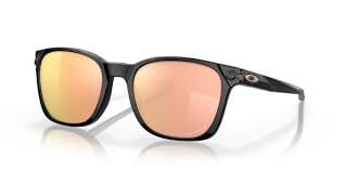 Oakley Ojector Polarised Sunglasses Polished Black / Prizm Rose Gold Polarised