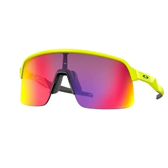 Oakley Sutro Lite Sunglasses Matte Tennis Ball Yellow / Prizm Road