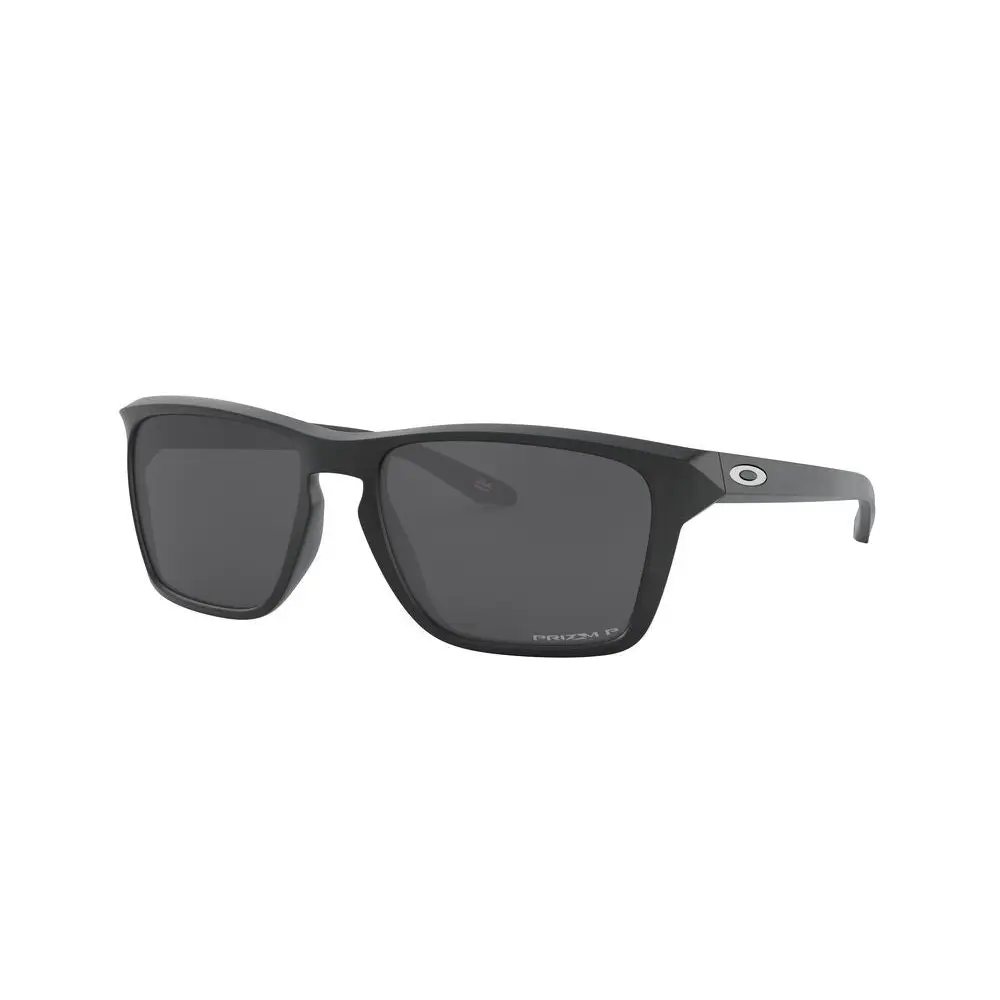 OAKLEY SYLAS SUNGLASSES Matte Black / Prizm Black Polarized PT