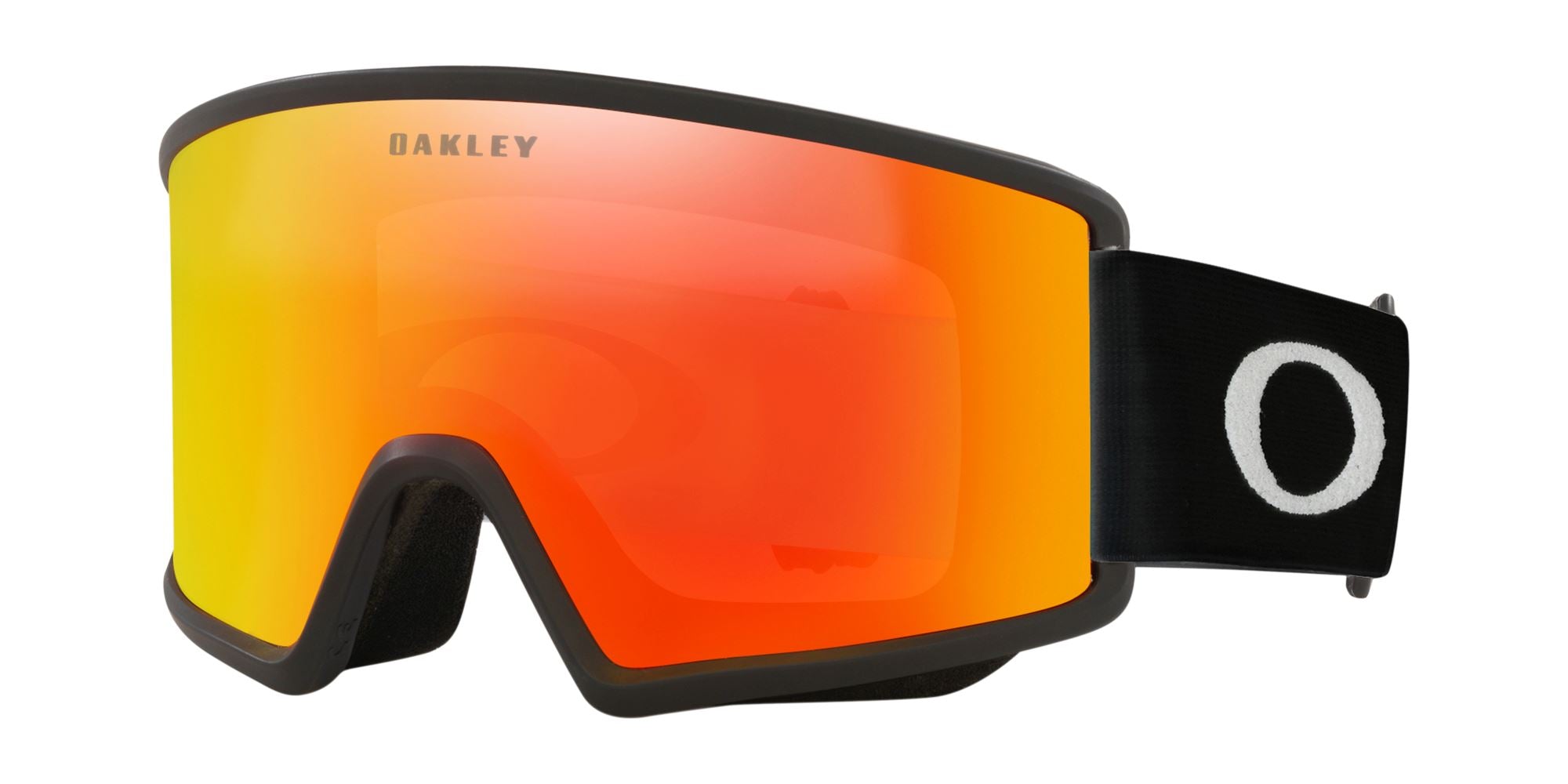 Oakley Target Line S Iridium Goggles 2024 Matte Black / Fire Iridium