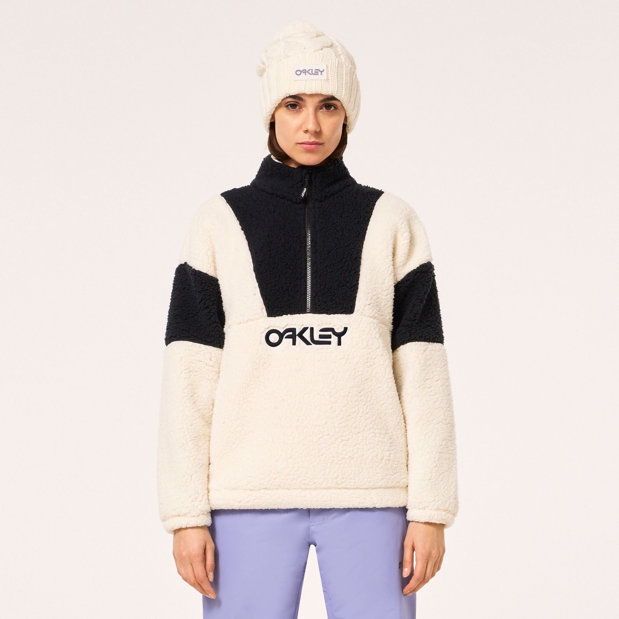 Oakley TNP Ember Half Zip RC Womens Fleece Arctic White XS