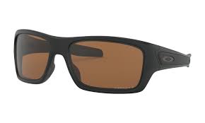 Oakley Turbine Polarised Sunglasses Matte Black / Prizm Tungsten Polar
