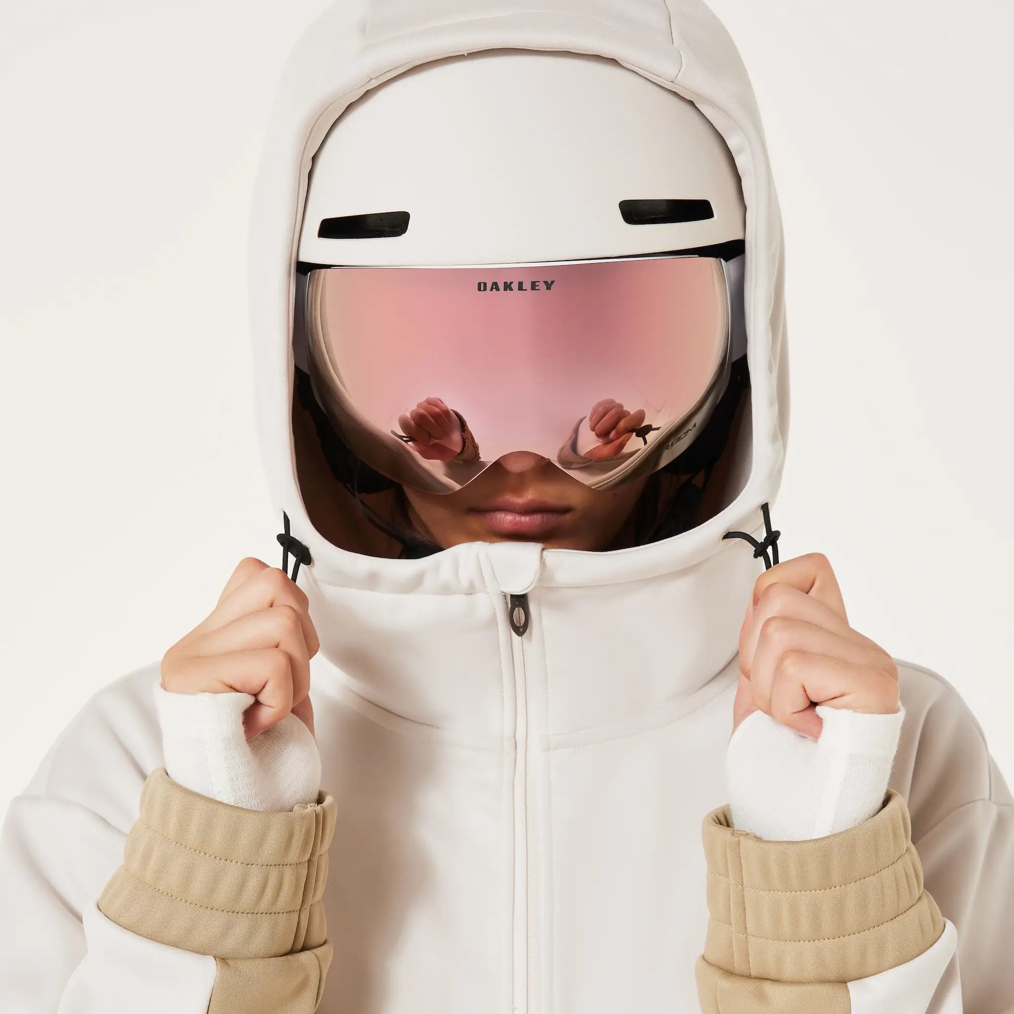 Oakley Womens TNP Nose Grab Softshell Hoodie