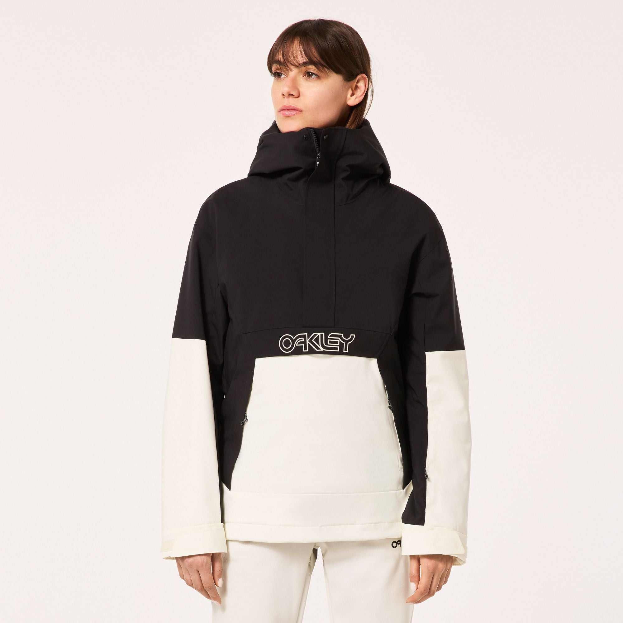 Oakley Womens TNP TBT Insulated Anorak 2025 Arctic White / Blackout M