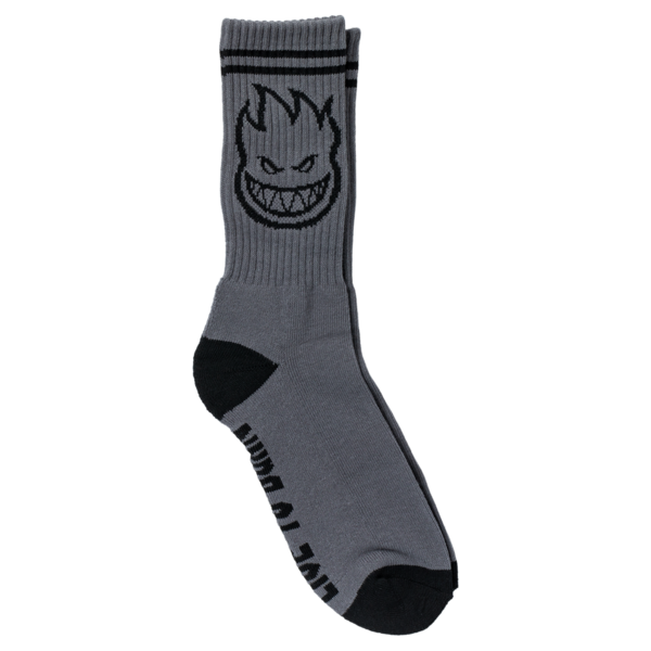 Spitfire Bighead Socks - Charcoal / Black