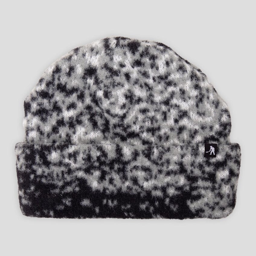 Passport Cave-In Mohair Beanie Black / Grey