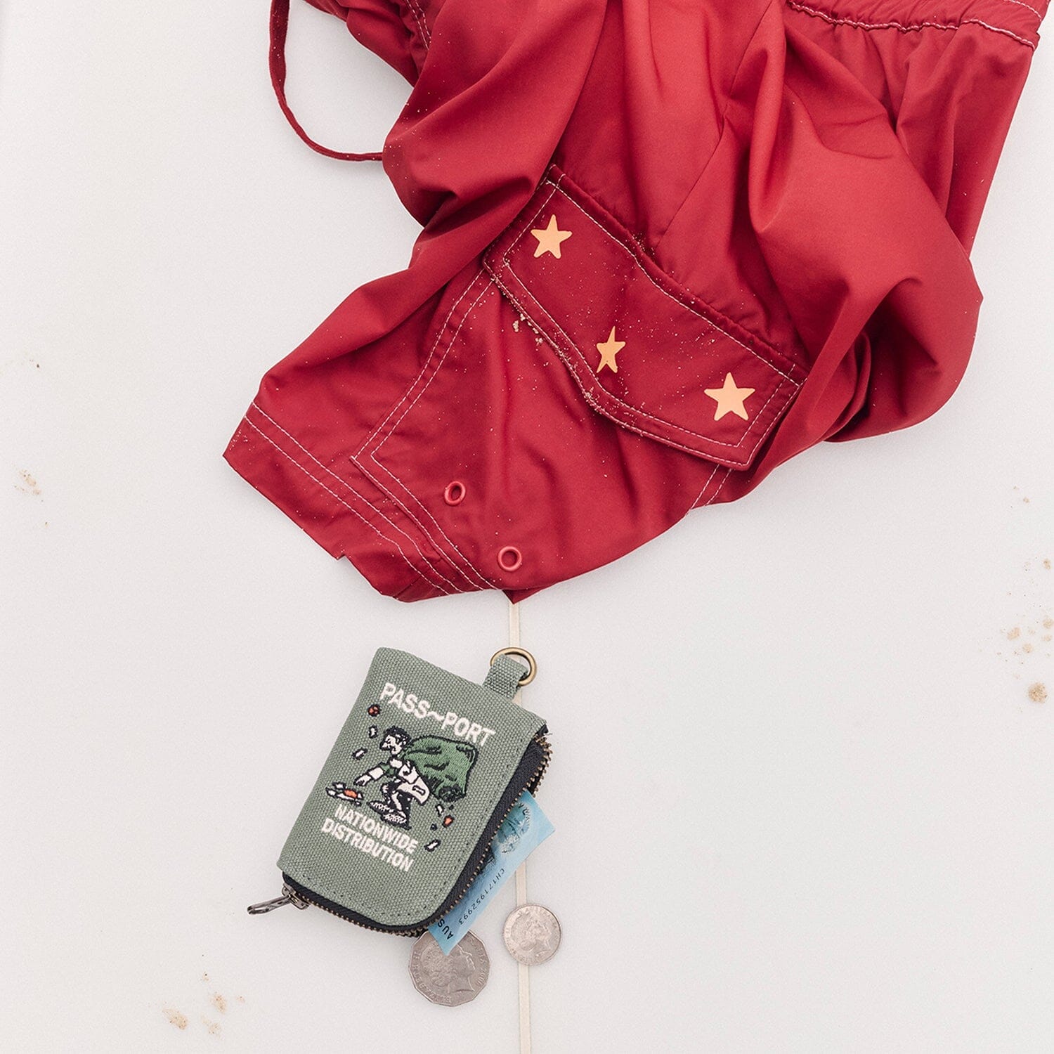 Passport Distribution Coin Pouch