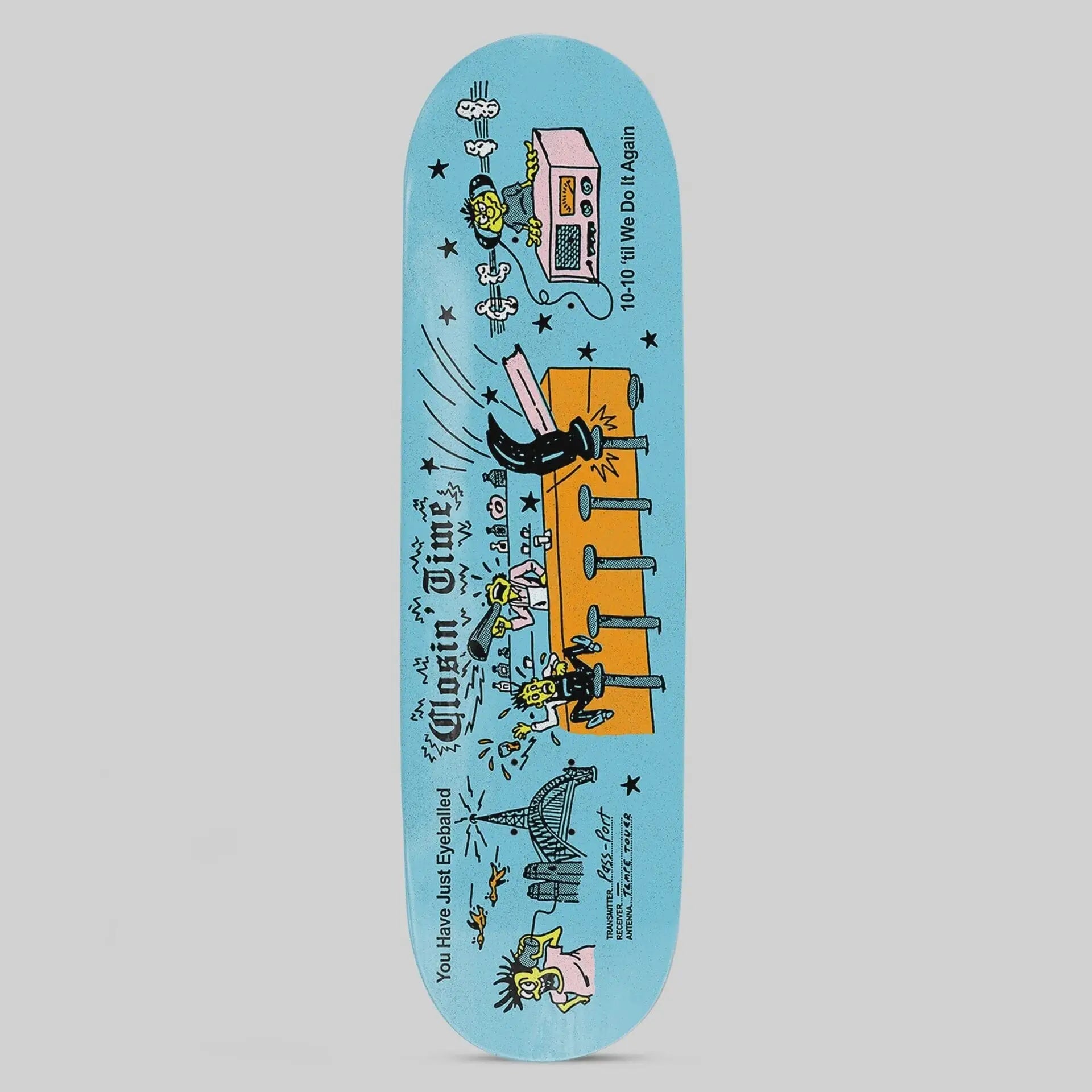 Passport Eyeball Series Closin' Time Skateboard Deck