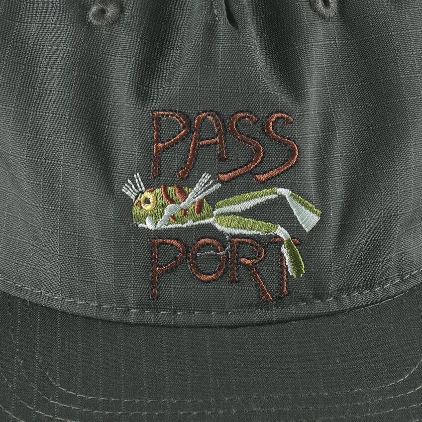 Passport Frog Lure Ripstop Workers Cap