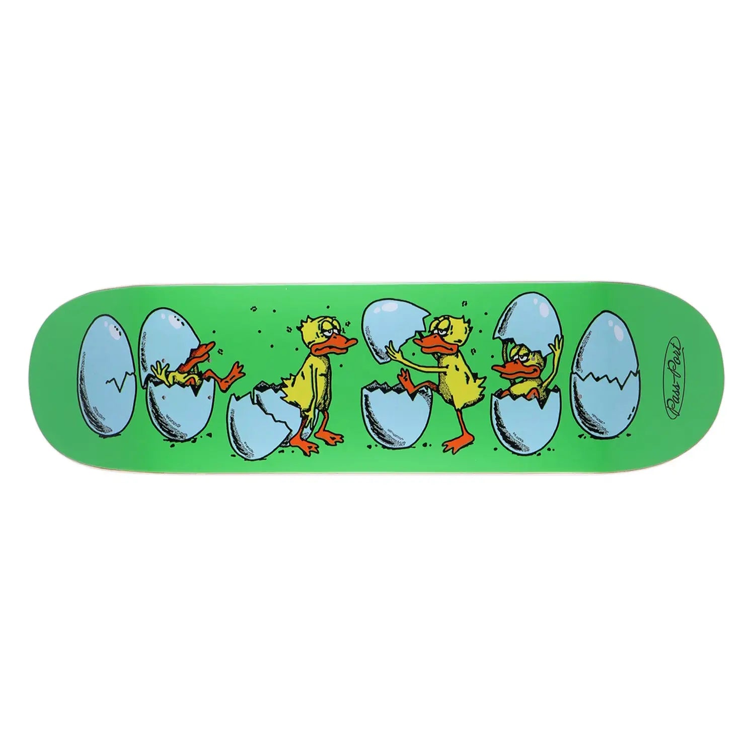 Passport Over It Series Born Tired Skateboard Deck