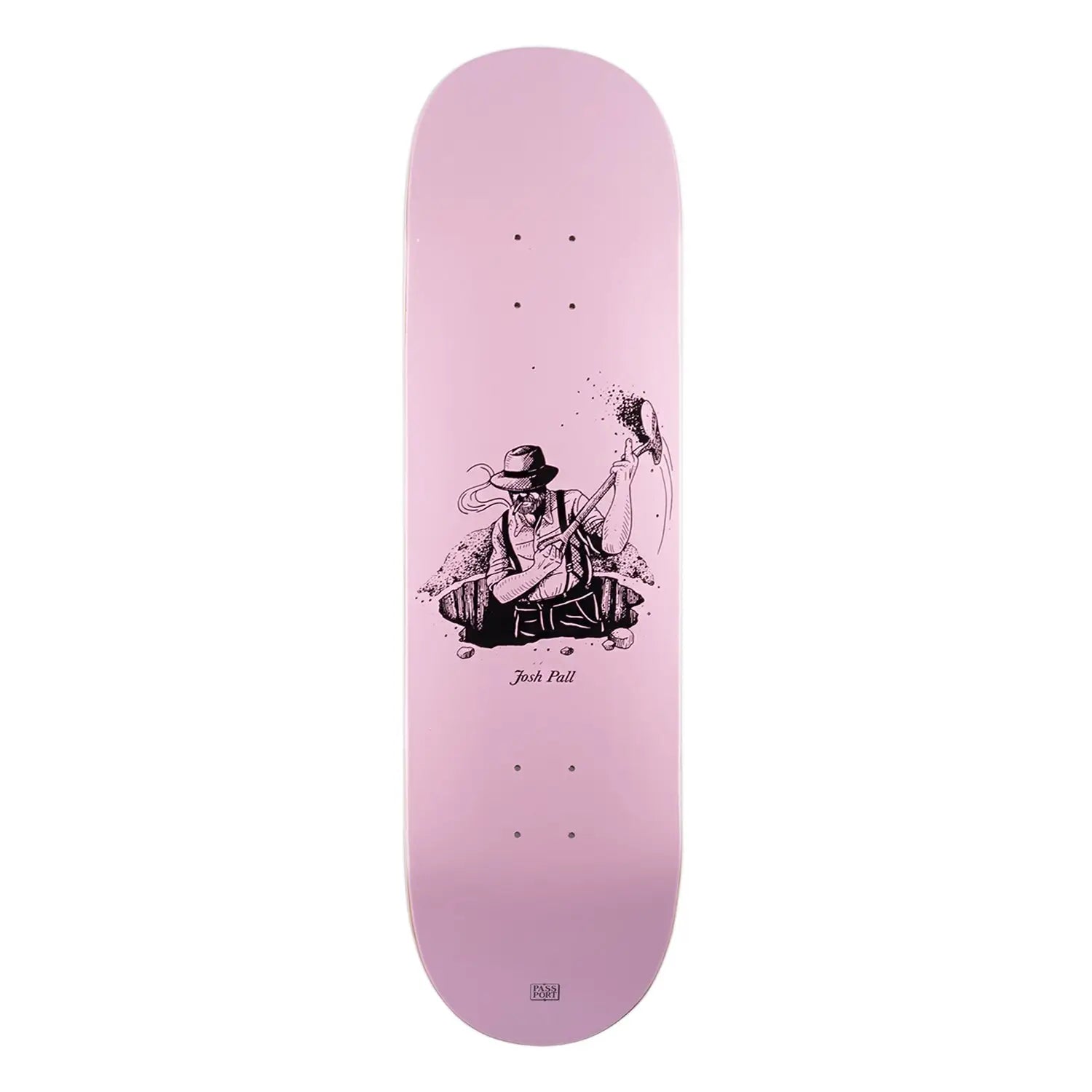 Passport Pro Reissues Dig Josh Pall Skate Deck