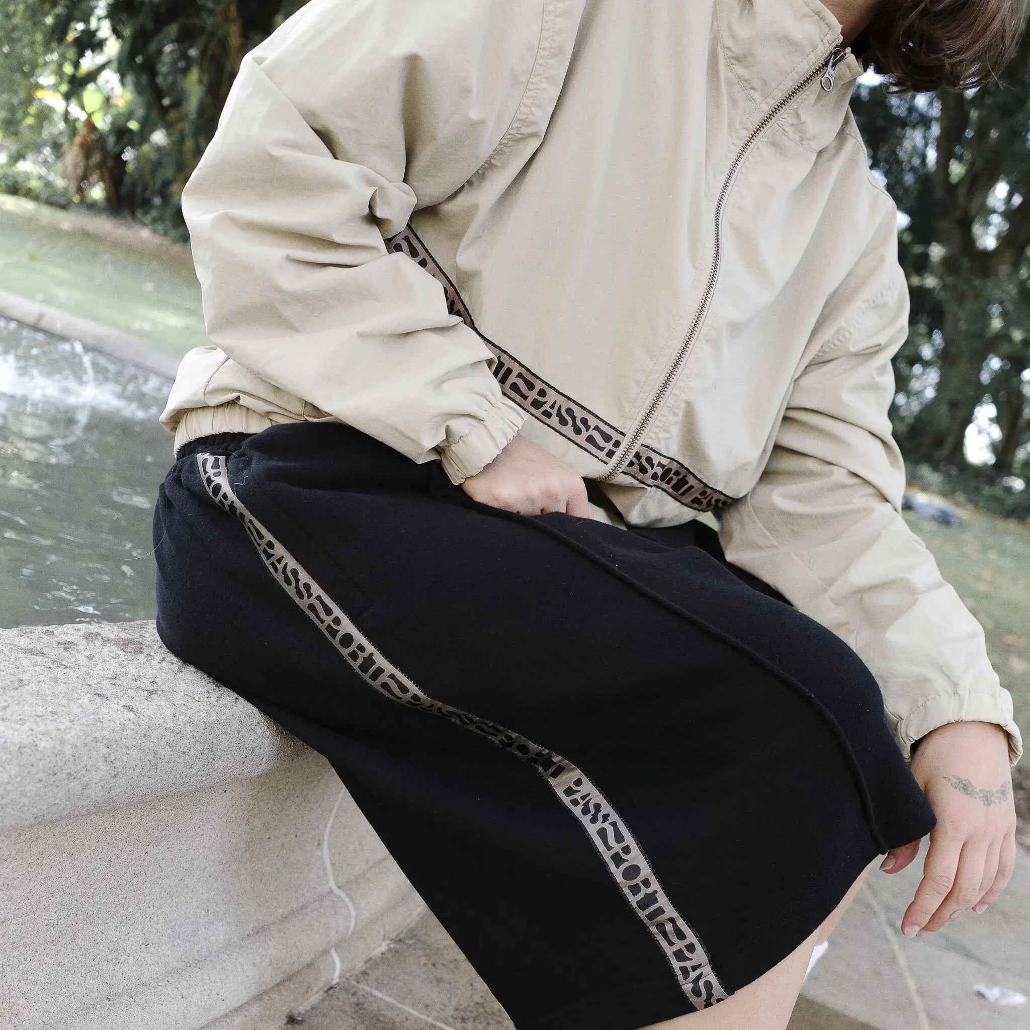 Passport Rough Neg RPET Track Jacket