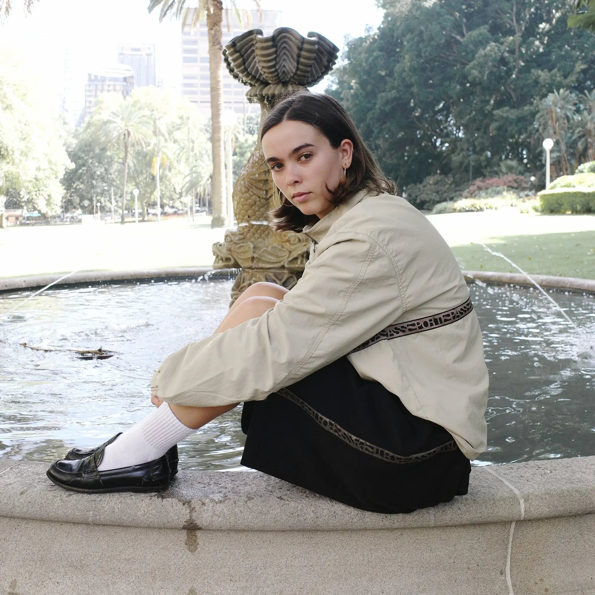 Passport Rough Neg RPET Track Jacket