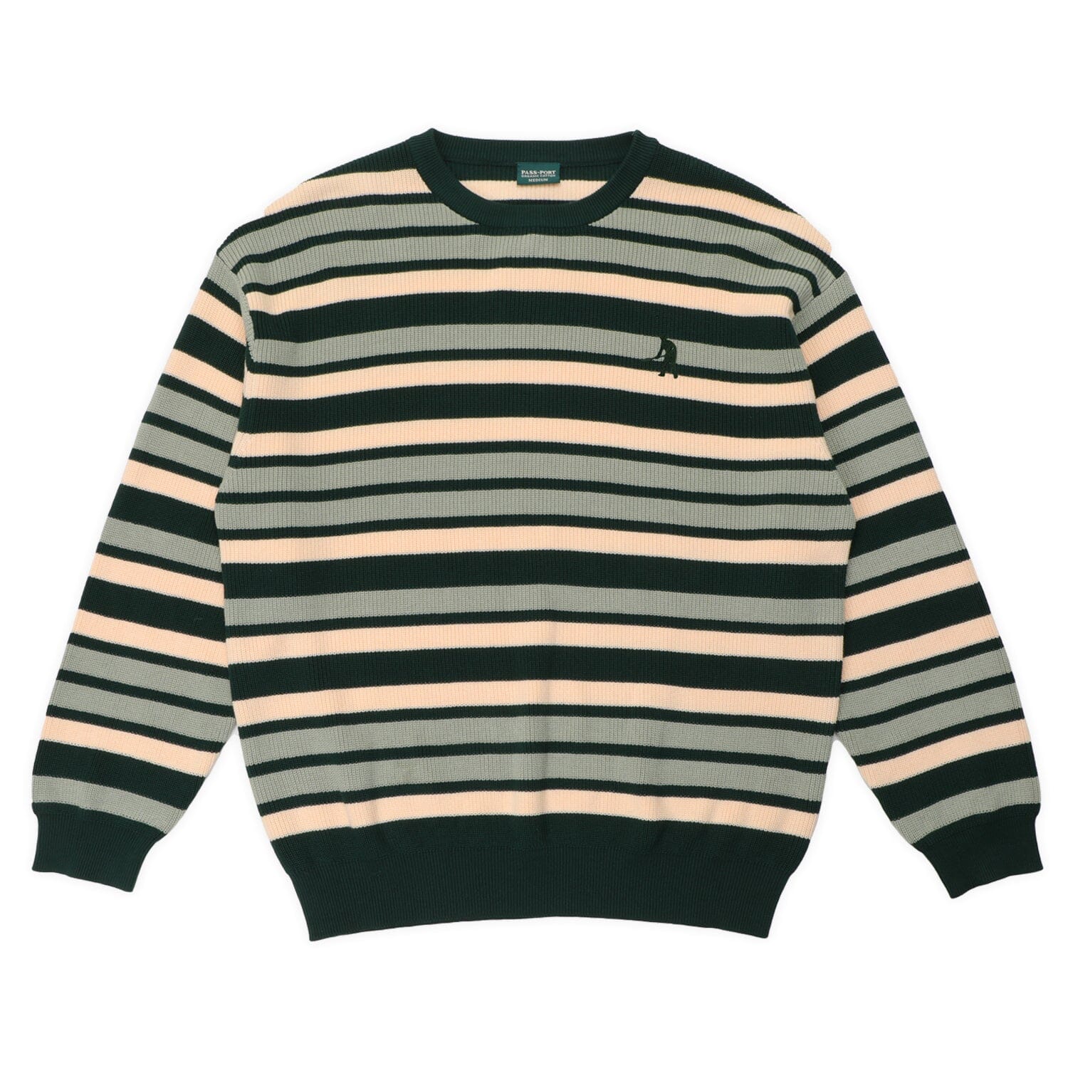 Passport Striped Organic Knit Sweater