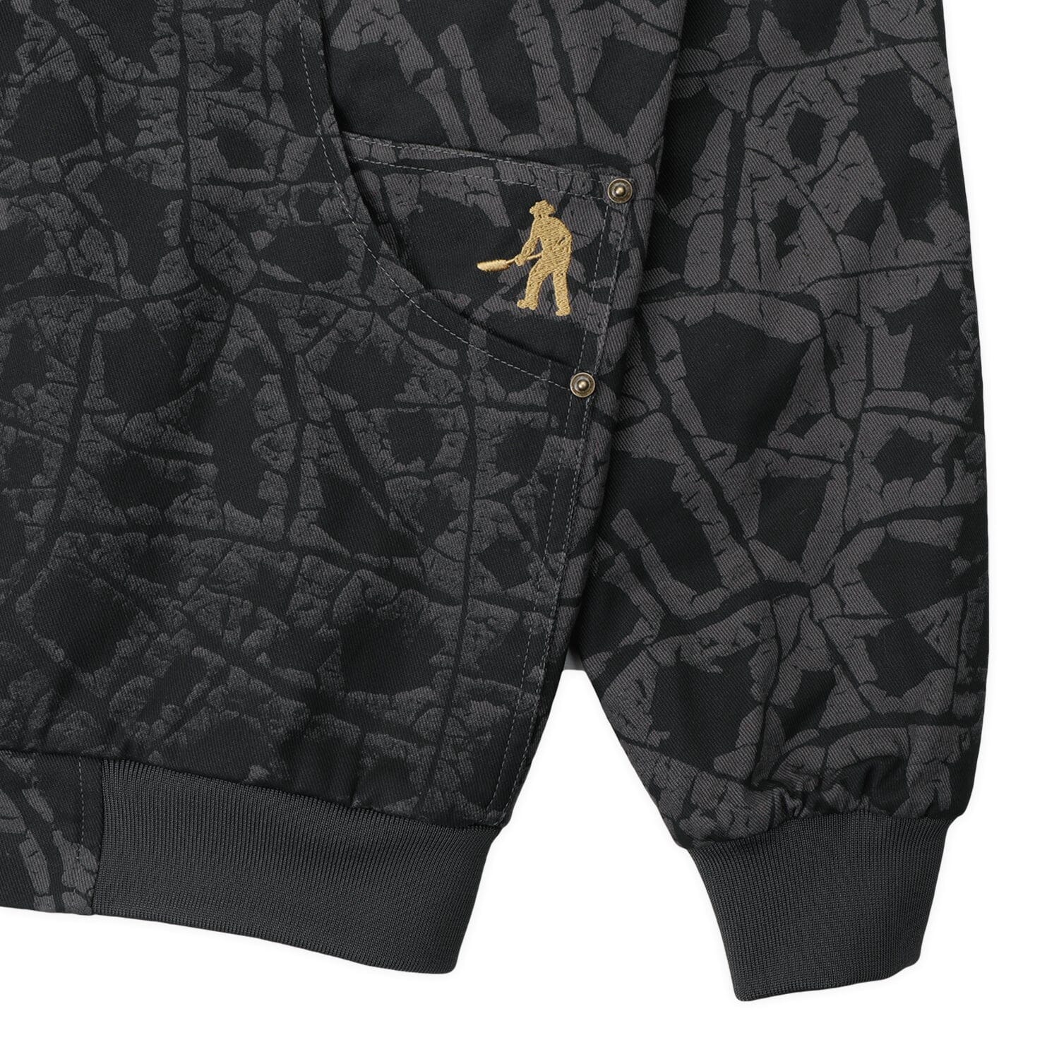 Passport Weathered Diggers Club Zip Hood