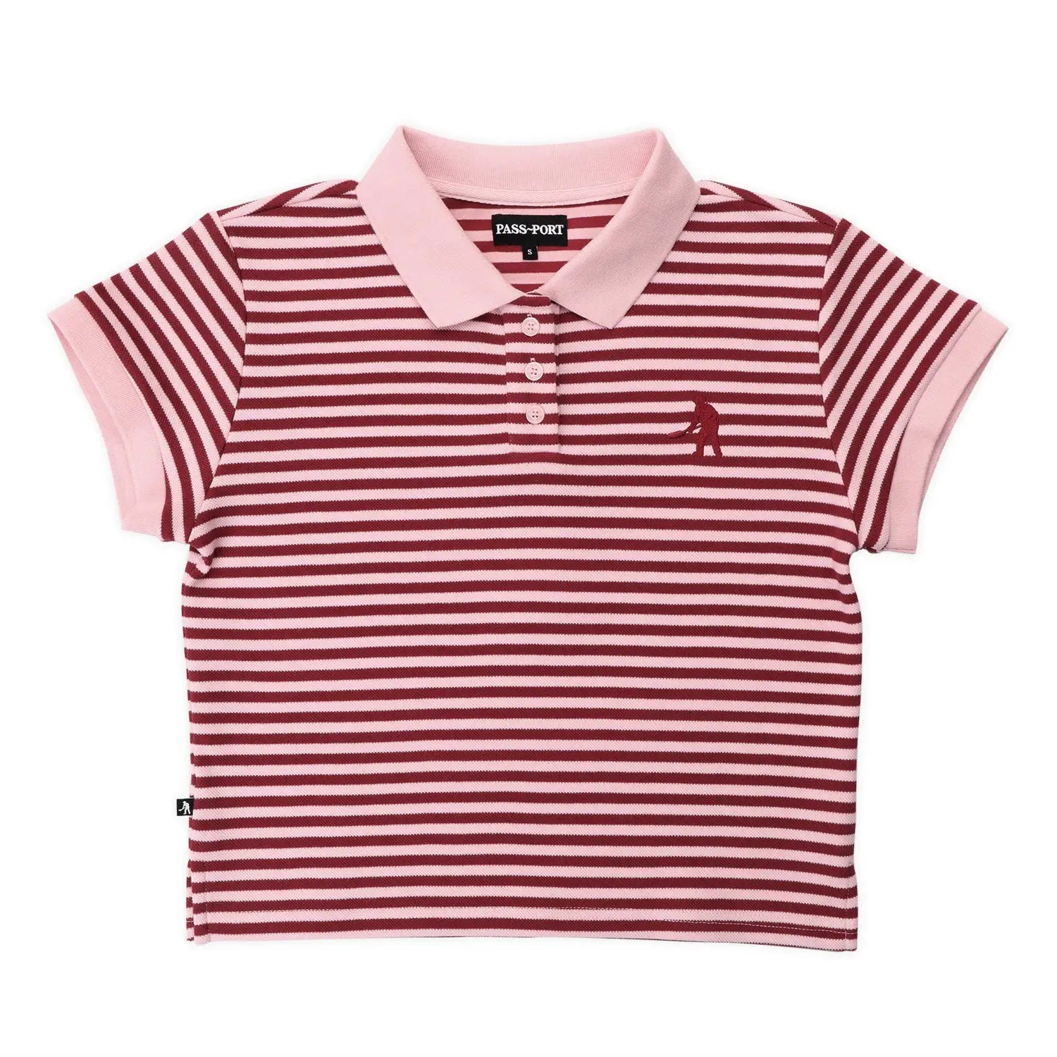 Passport Workers Striped Baby Polo