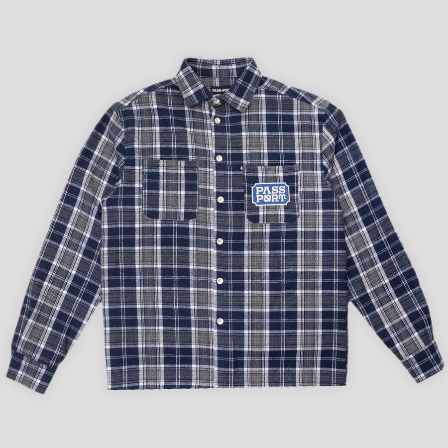 Passport Yearbook Logo Workers Flannel Shirt