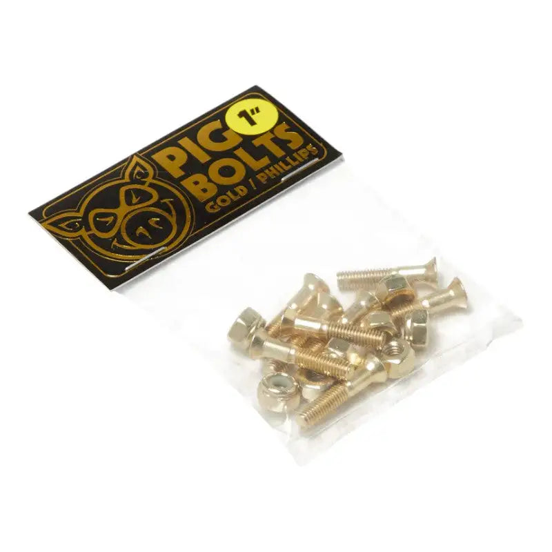 Pig Hardware Gold 1" Phillips