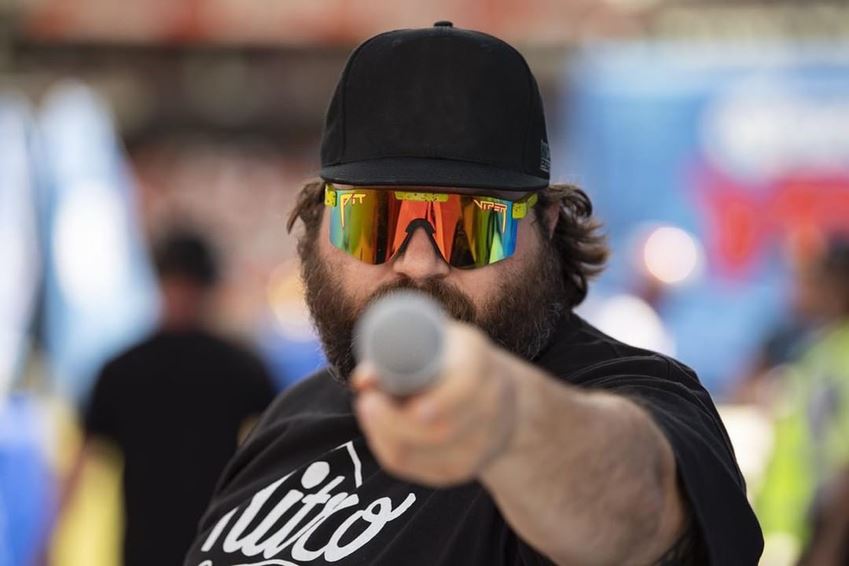 Pit Viper The 1993 Polarised Double Wide Sunglasses