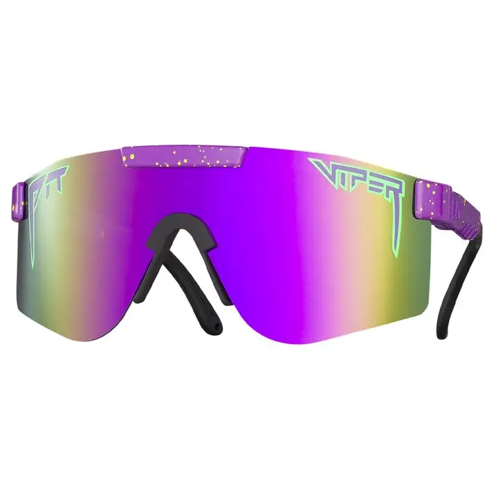Pit Viper The Donatello Polarised Double Wide Sunglasses