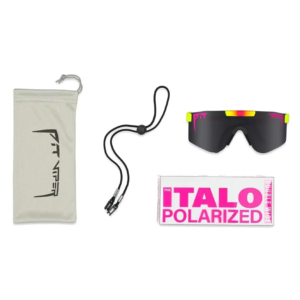 Pit Viper The Italo Original Wide Polarised Sunglasses