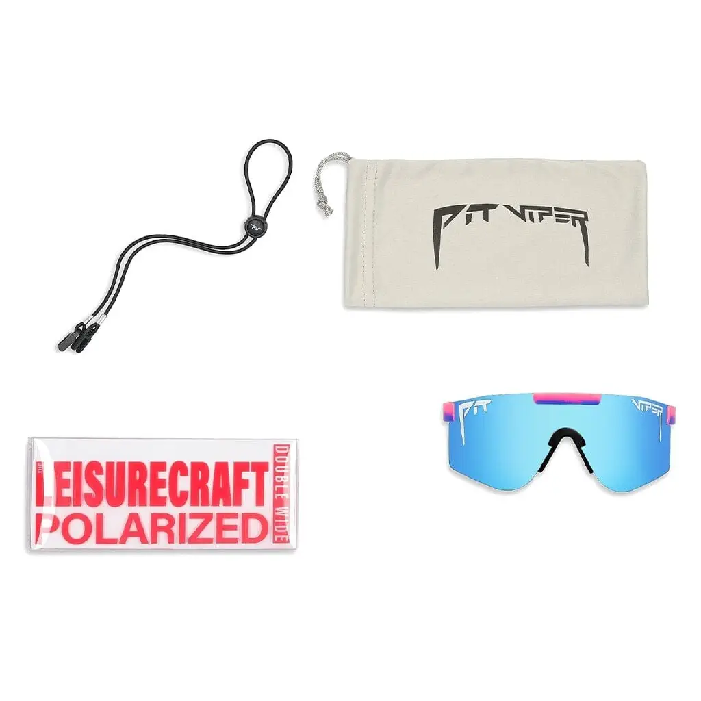 Pit Viper The Leisurecraft Polarised Single Wide Sunglasses